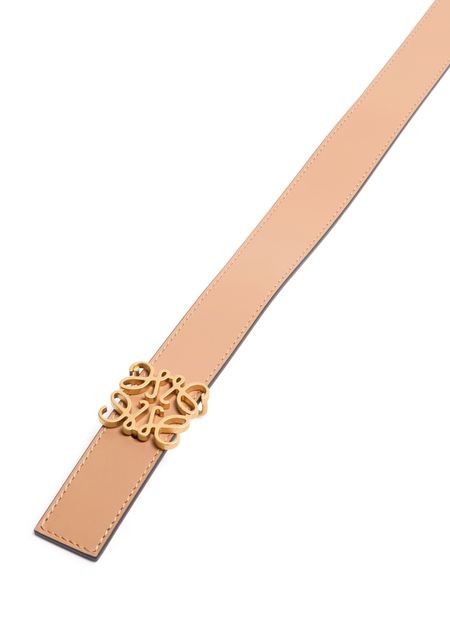 LOEWE Anagram reversible smooth calf leather belt - Image 4