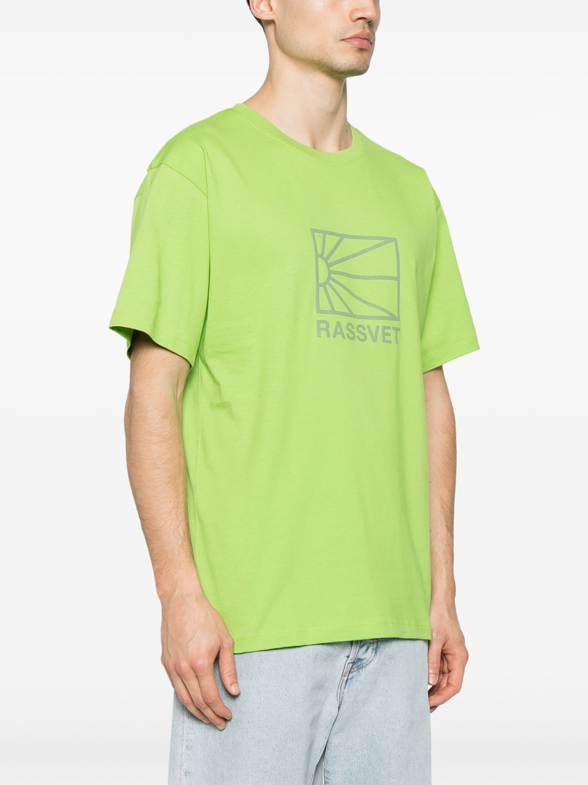 Rassvet Rassvet（Package）Men Big Logo Tee Shirt Knit - Image 4