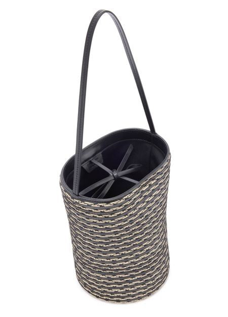 THE ROW N/S Beau small raffia bucket bag - Image 4