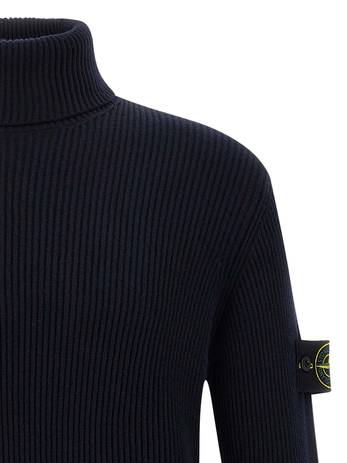 Stone Stone Island Ribbed Sweater - Image 4