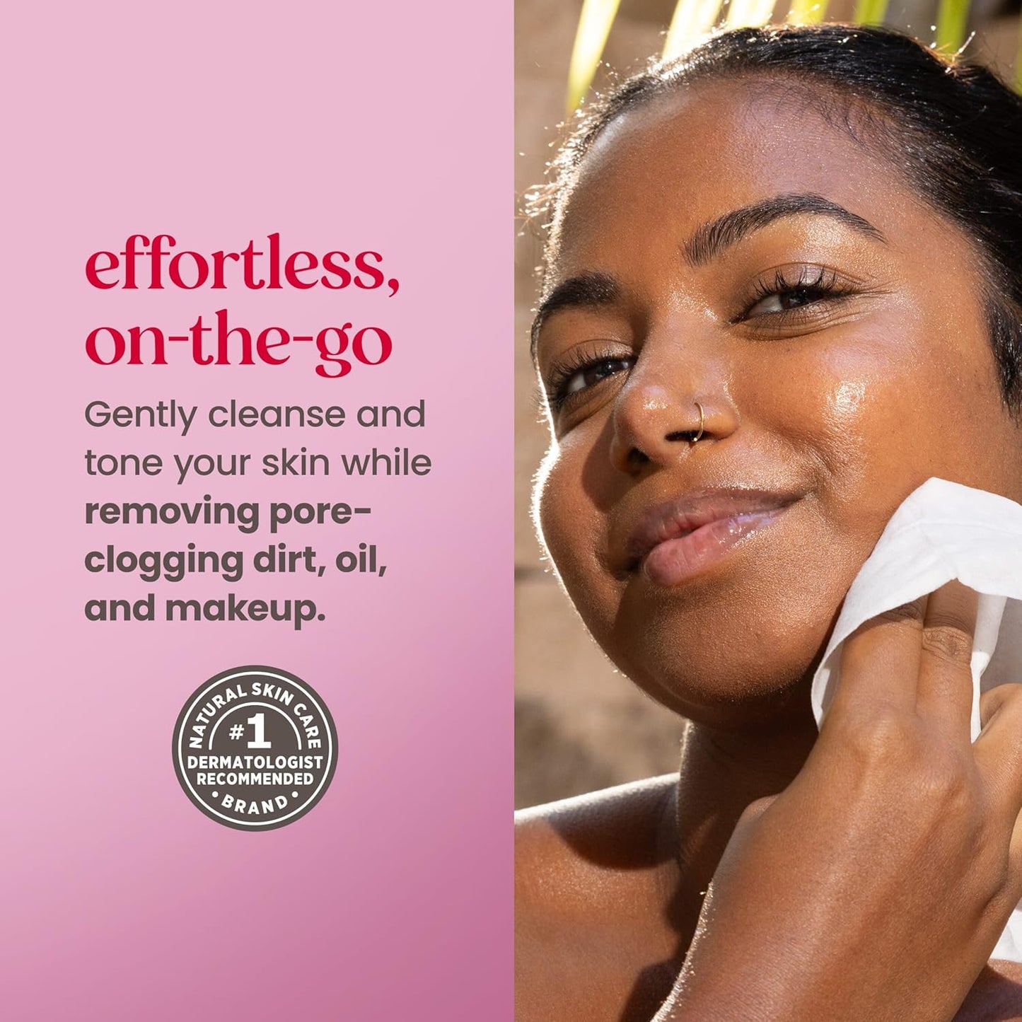 Burts Bees - Toallas faciales micelar de agua de rosas, 100% tela a base de plantas; 99% origen natural; quita el maquillaje, limpia, hidrata; sin residuos grasos y grasos; todo tipo de piel; 30 unidades, paquete de 3 (paquete puede variar)