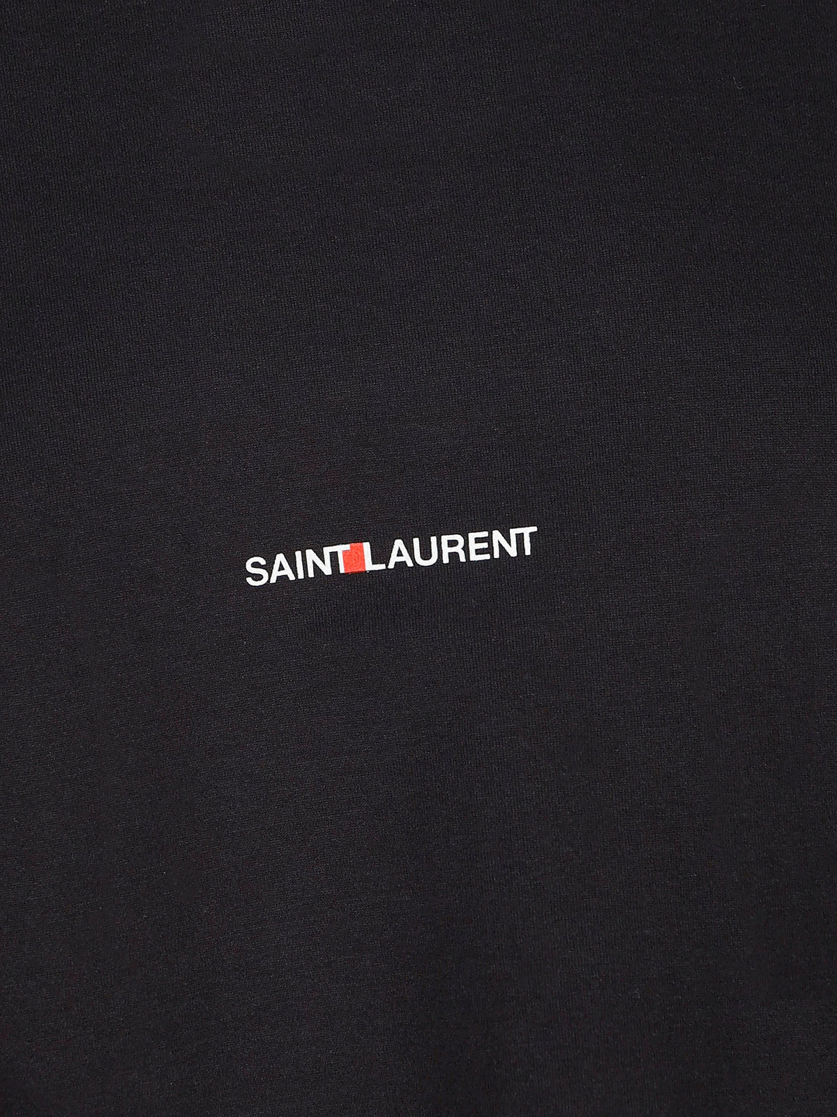 Saint セントローランTシャツ女性オーガニックコットンブラック - Image 4