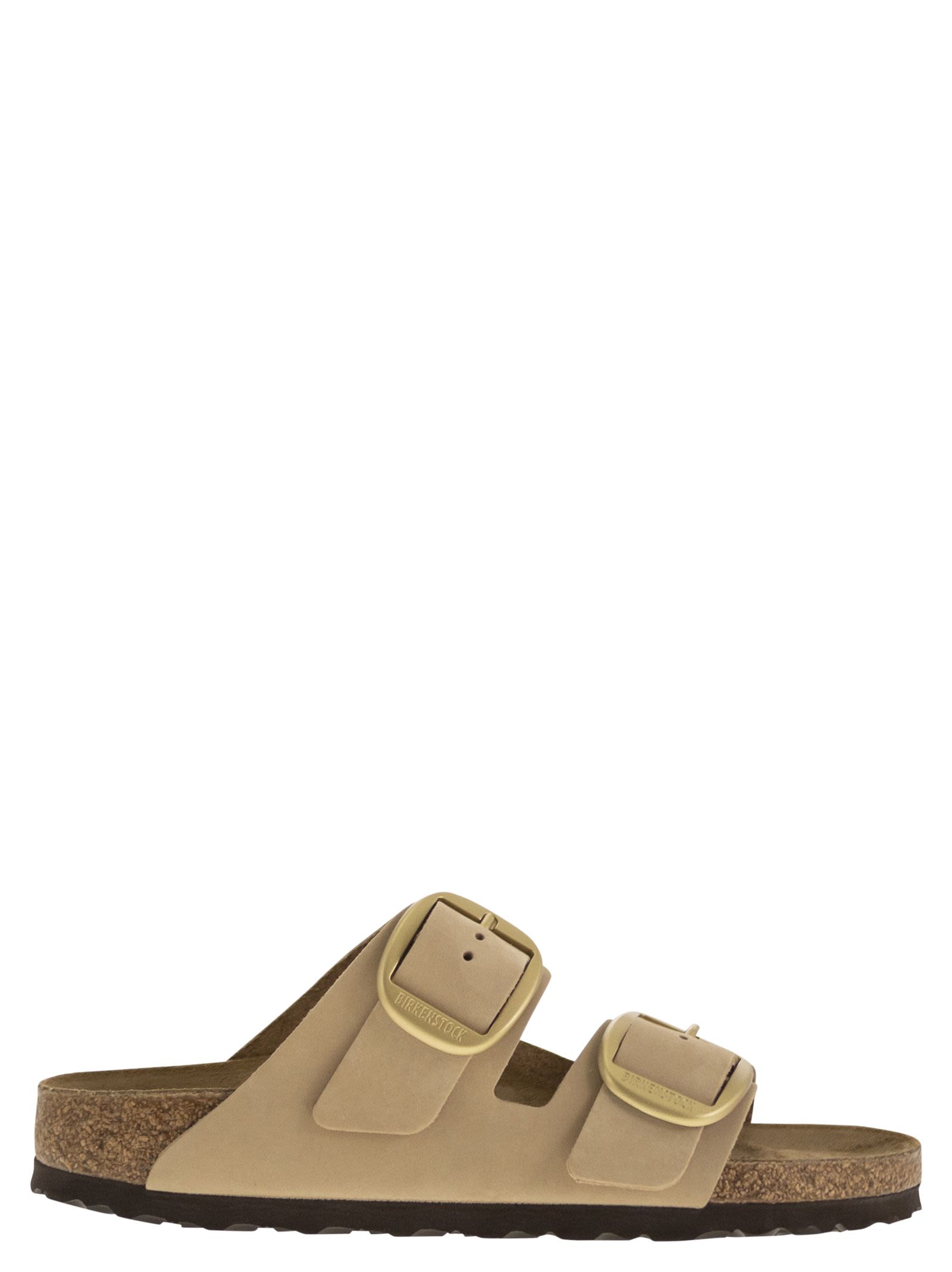 Birkenstock ダブルバックル付きのビルケンシュトクックアリゾナレザー - Image 4