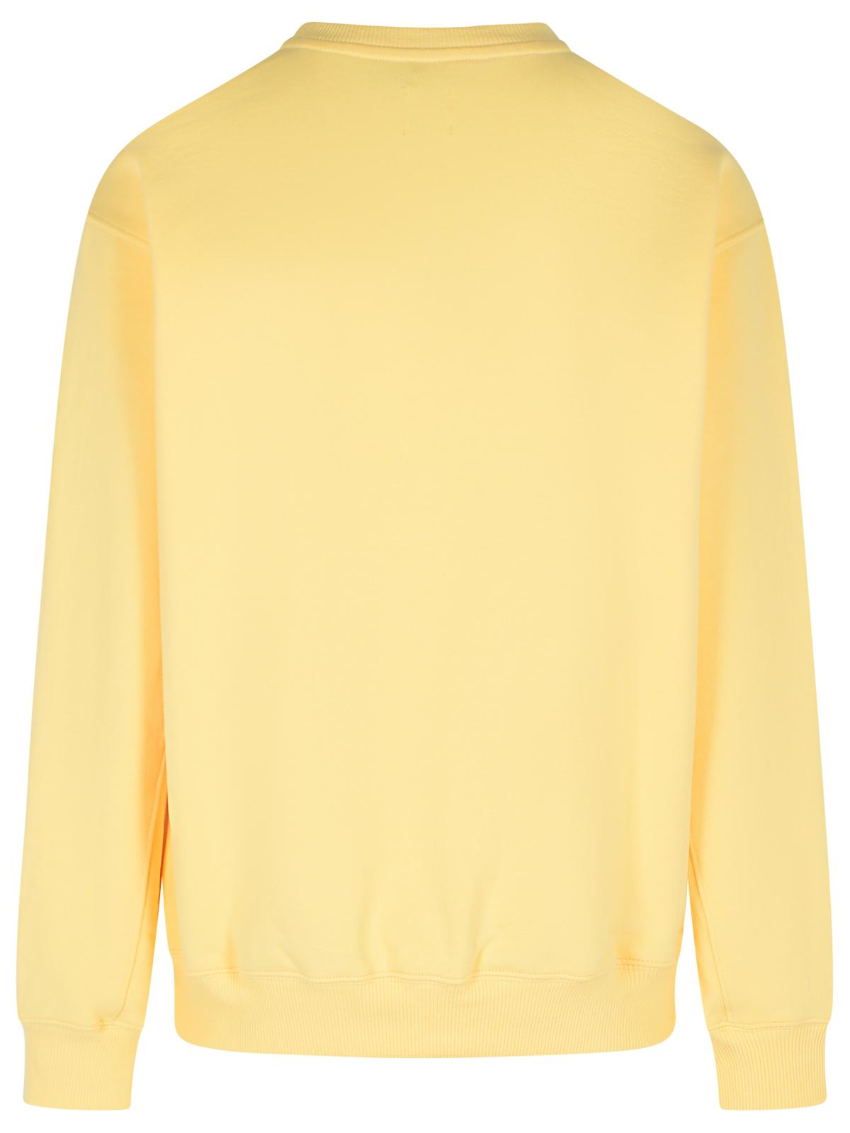 Designer Brand ニューバランスクリームコットンスウェットシャツ - Image 4