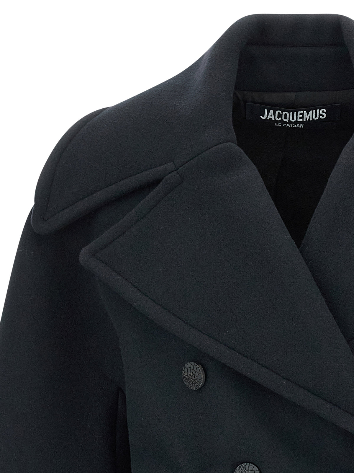 Jacquemus Jacquemus 'Le Caban Ovalo' Coat - Image 4