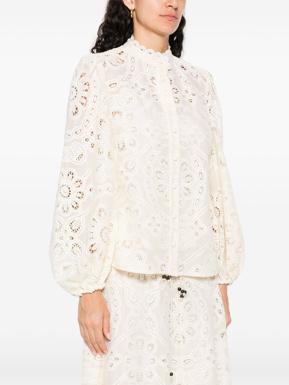 Zimmermann Zimmermann Rhiannon刺繍ブラウス - Image 5