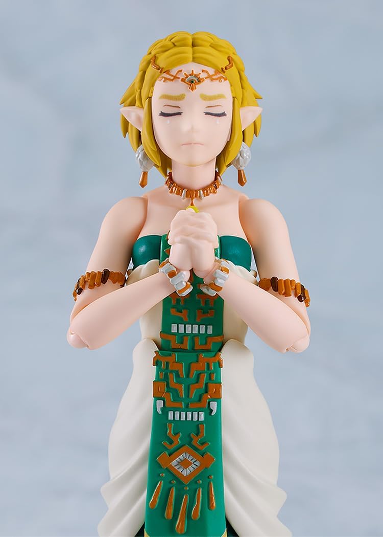 figma The Legend of Zelda Tears of the Kingdom Zelda Tears of the Kingdom Ver. Non-scale, Plastic, Pre-painted Action Figure