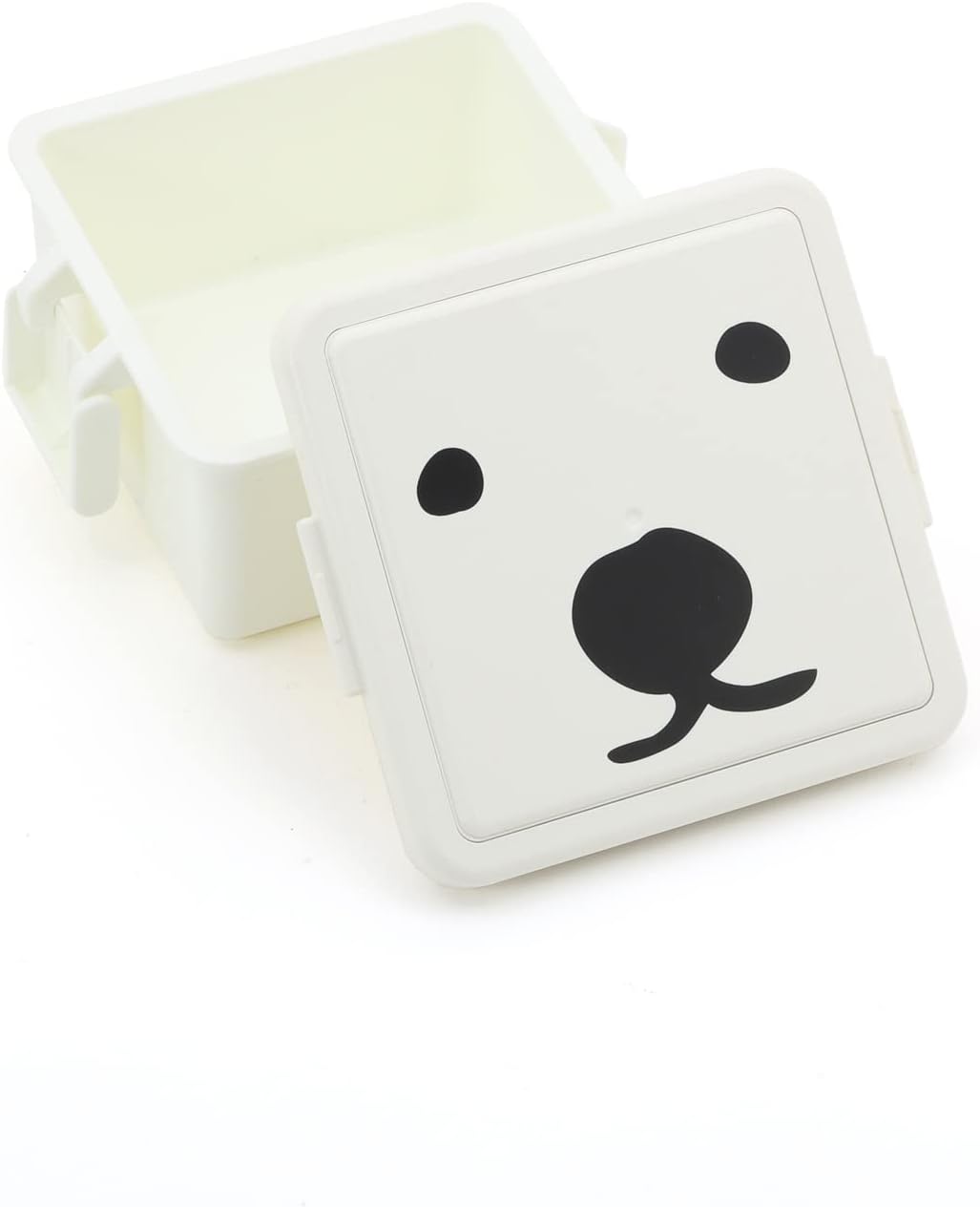 Miyoshi Seisakujyo (三好製作所) GEL-COOma (じぇるくーま) Male Cold Pack One-Piece Rectangular Lunch Box Bento Box 4.3×3.5×2.2 in (11×9×5.5 cm) 7.4 fl oz (220 ml) Easy Clip Buckle Mechanism Storage Container for
