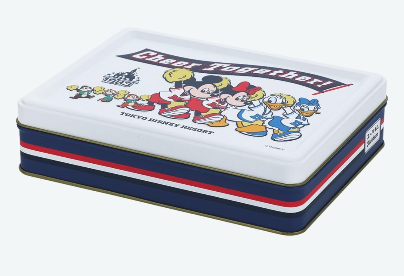 Tokyo Disney Resort Limited Cookie Tin Mickey Mouse and Friends TDR Popular Candy Souvenir Present Disney Goods