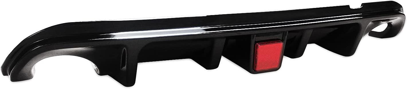 CARIG 2014-2017 Infiniti Q50 / Nissan Skyline V37 Rear Pan Bar Spoiler, ABS Genuine Parts, Tail Light, Easy Installation, Carbon Style, Car Accessories