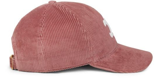 CELINE Triomphe baseball cap in corduroy - Image 5
