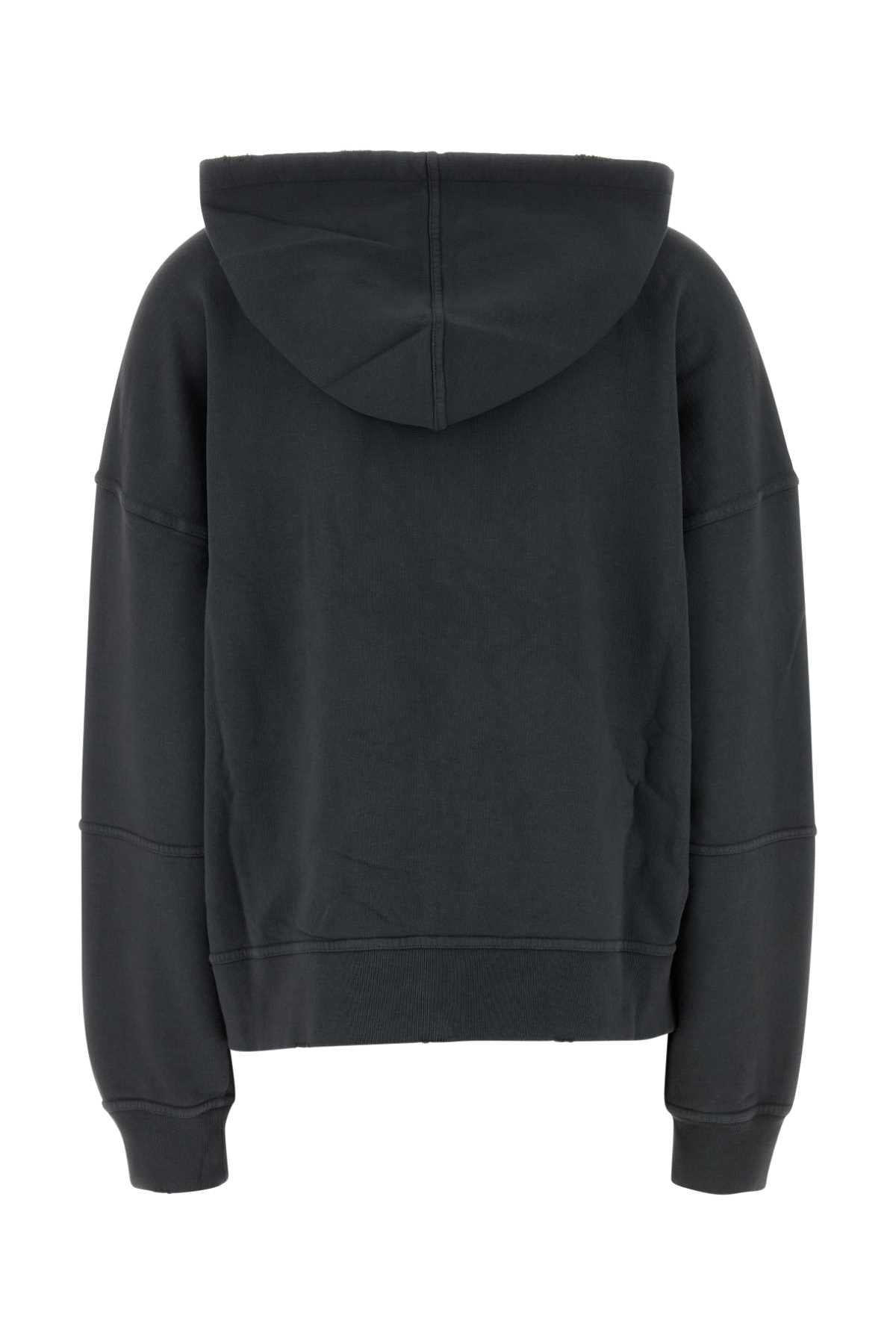 Golden Golden Goose Deluxe Brand ダークグレー コットン オーバーサイズ オッタヴィアーノ スウェットシャツ - Image 5