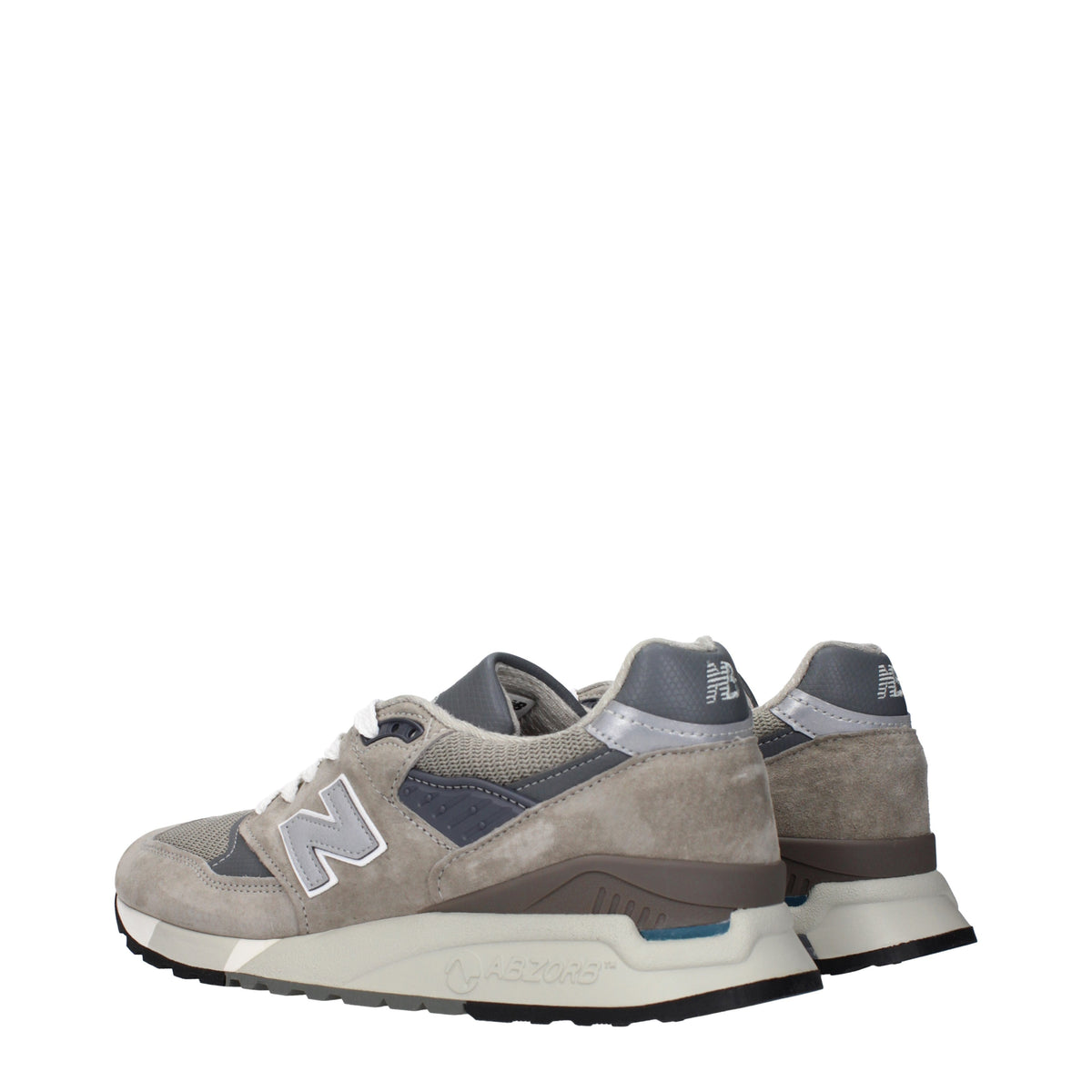 Designer Brand ニューバランス 998 メンズs スニーカー グレー スエード/セメント - Image 5