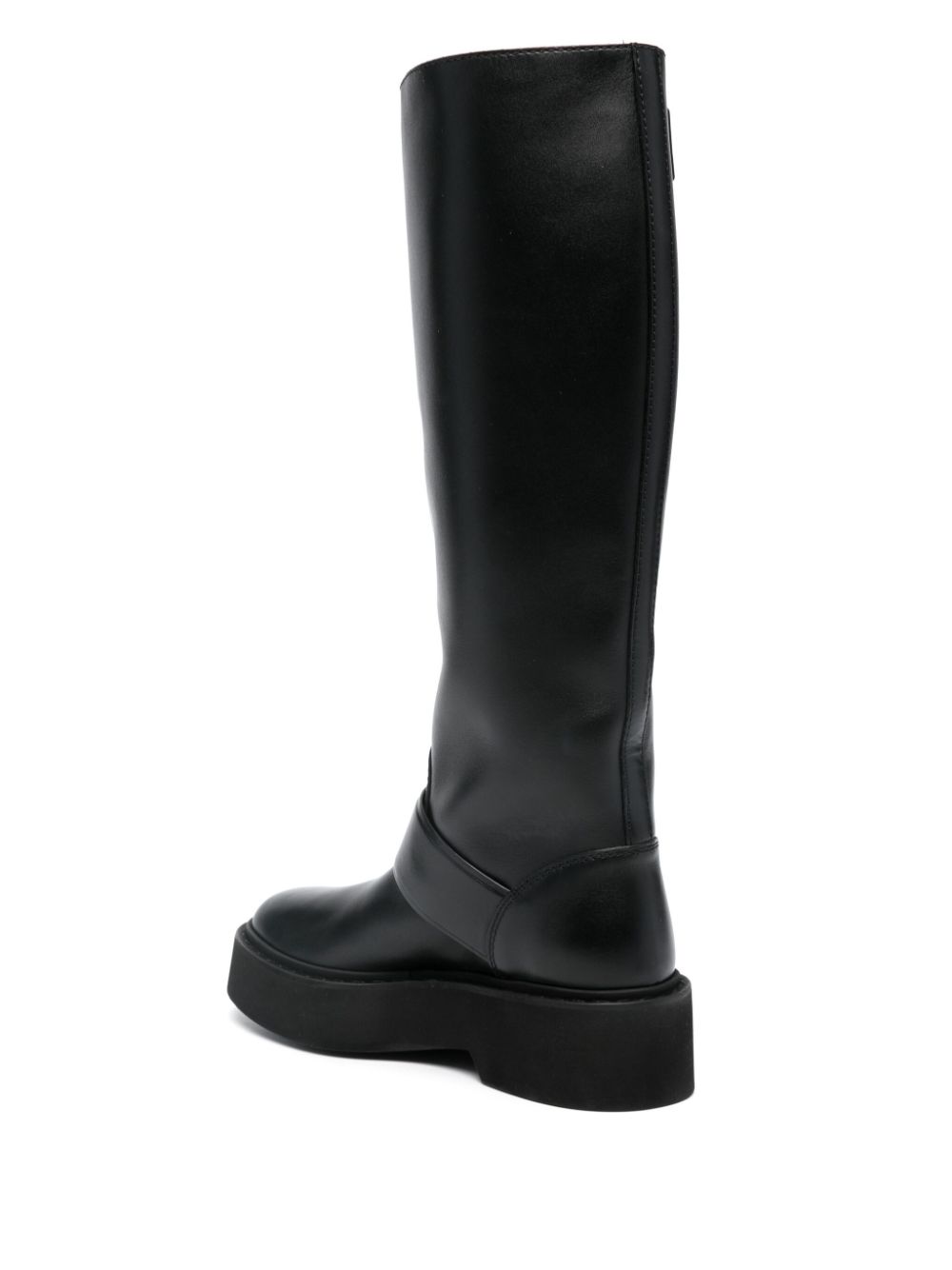Roger Roger Vivier Viv Rangers High Leather Boots - Image 5