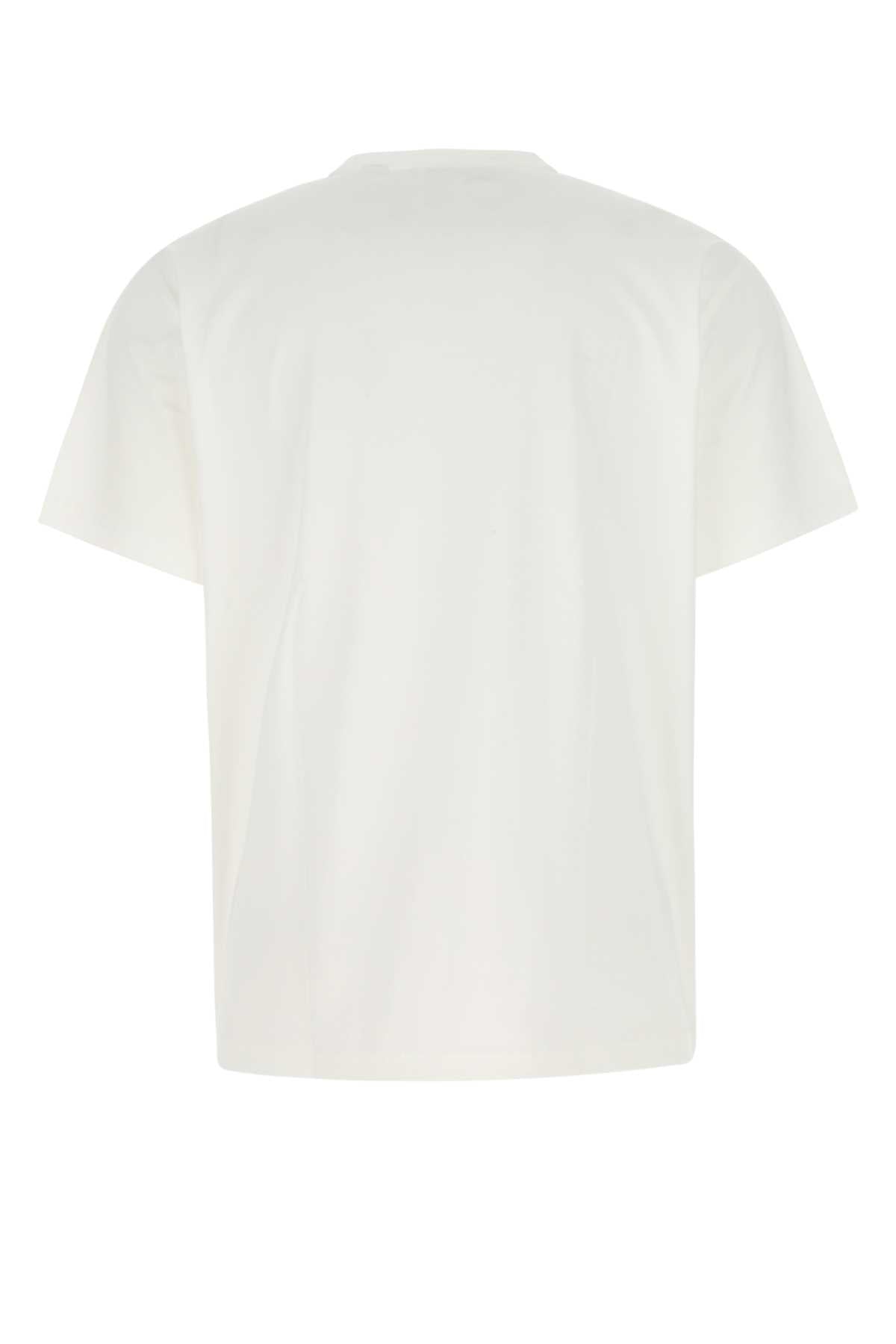 Burberry バーバリーホワイトコットンTシャツ - Image 5