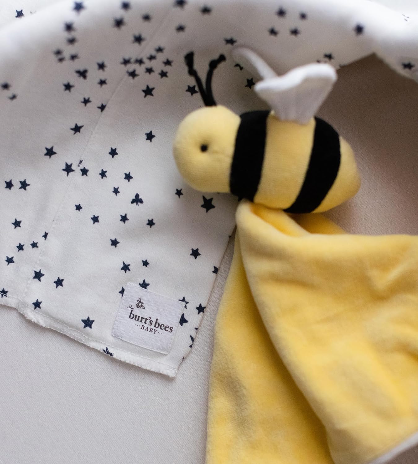 Burt 's Bees Baby, felpa de cariño, abeja, orgánica, desarrollo, Sunshine