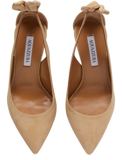 AQUAZZURA bow tie 85 パンプス - Image 5
