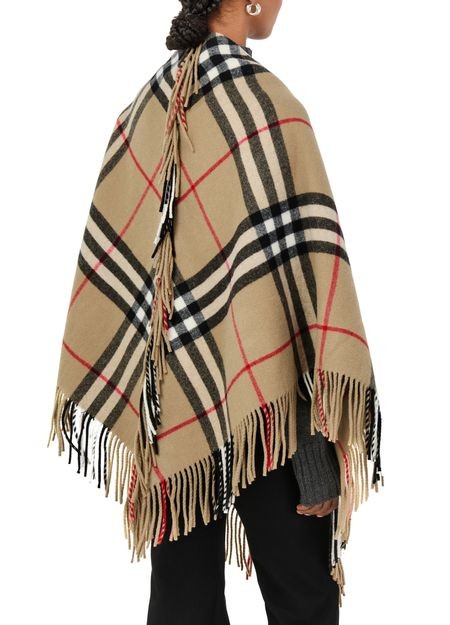 BURBERRY ビッグチェック ケープ - Image 5
