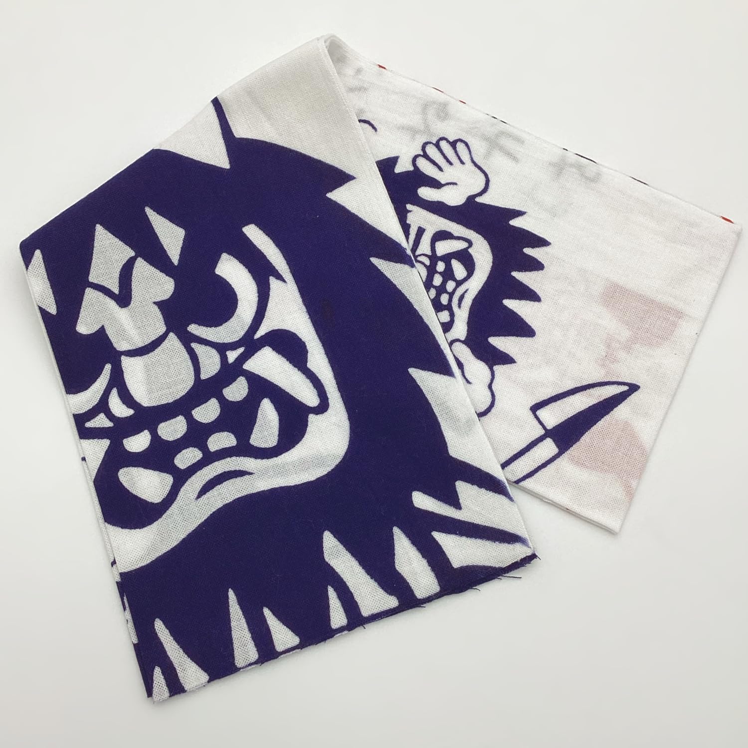 Kyoyu Hand Towel, Made in Japan, Approx. 35.4 x 13.4 inches (90 x 34 cm), 100% Cotton, Akita Tenugui, Local Namahage, Painted, Japanese Goods | Quick drying, present, gift, souvenir