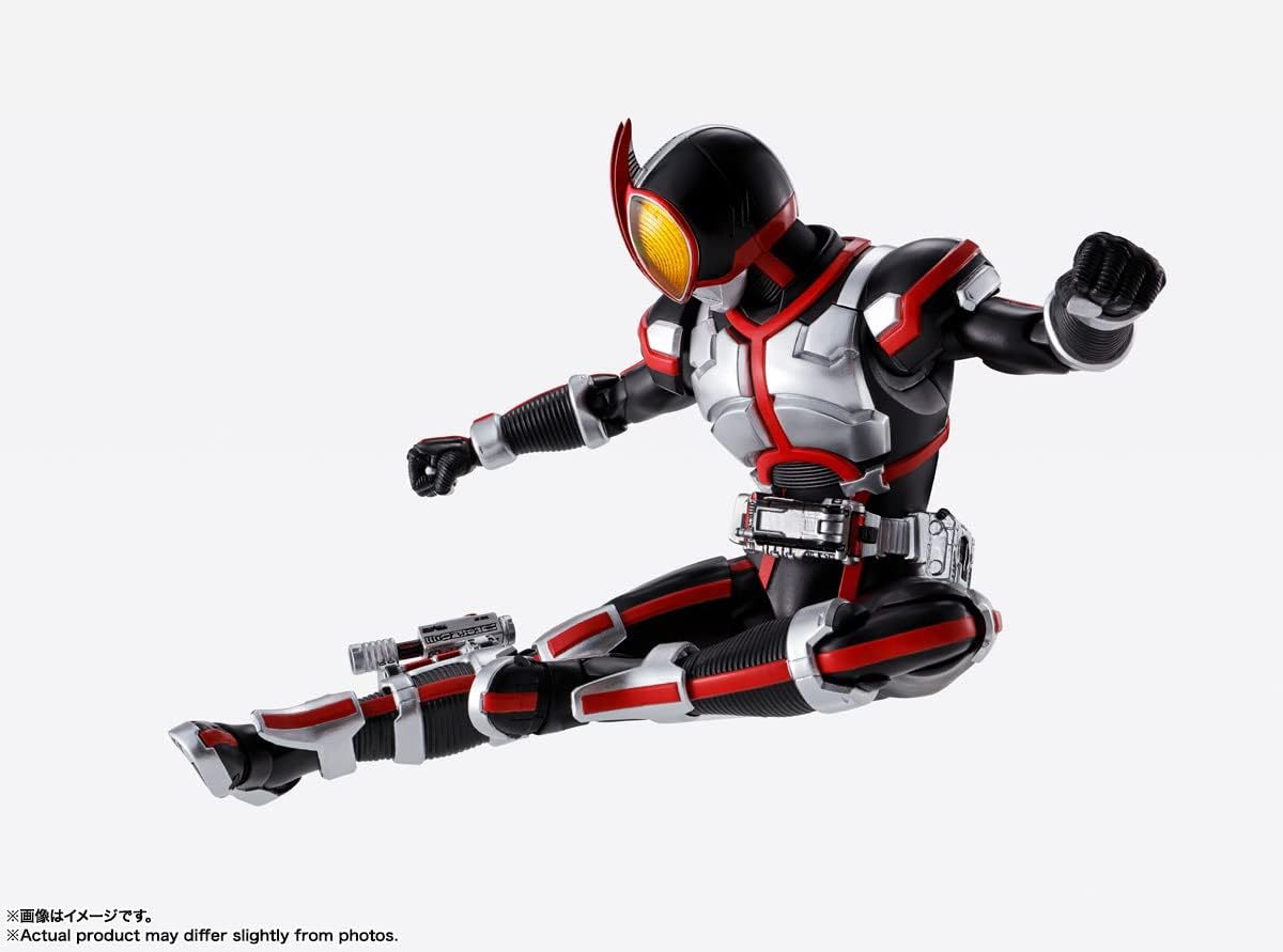 TAMASHII NATIONS S.H. Figuarts Kamen Rider 555 Kamen Rider Faiz (Resale Version), Approx. 5.7 inches (145 mm), PVC & ABS, Pre-painted Action Figure