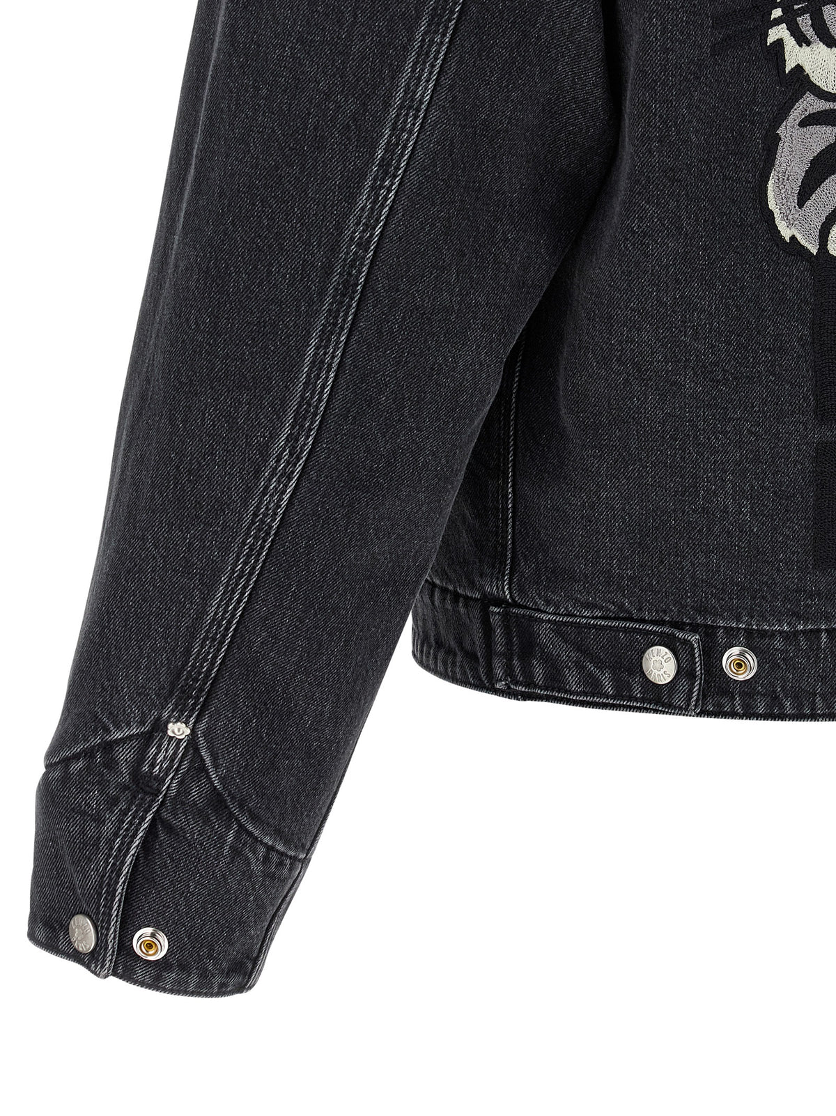 Kenzo Kenzo 'Kenzo Happy Tiger'デニムジャケット - Image 5