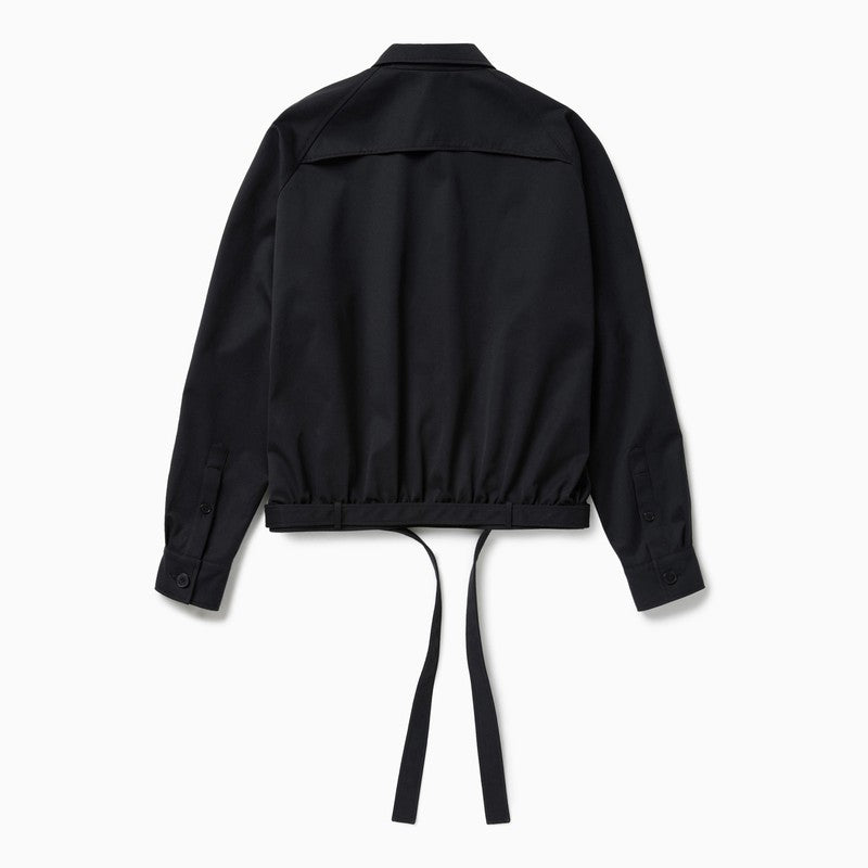 1989 1989スタジオダークブルーショートトレンチジャケット - Image 5