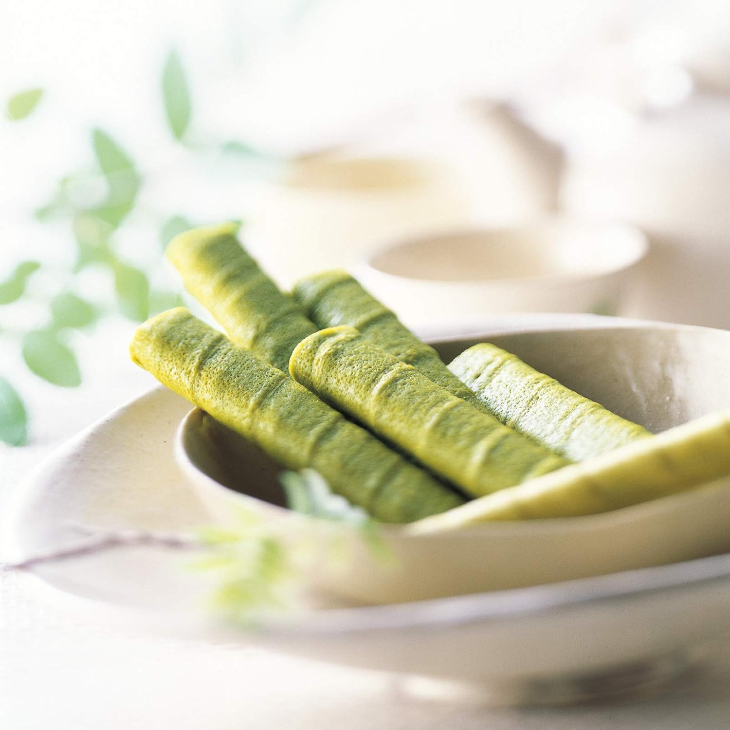 France Shop Confectionery Matcha Cornetta, Pack of 16