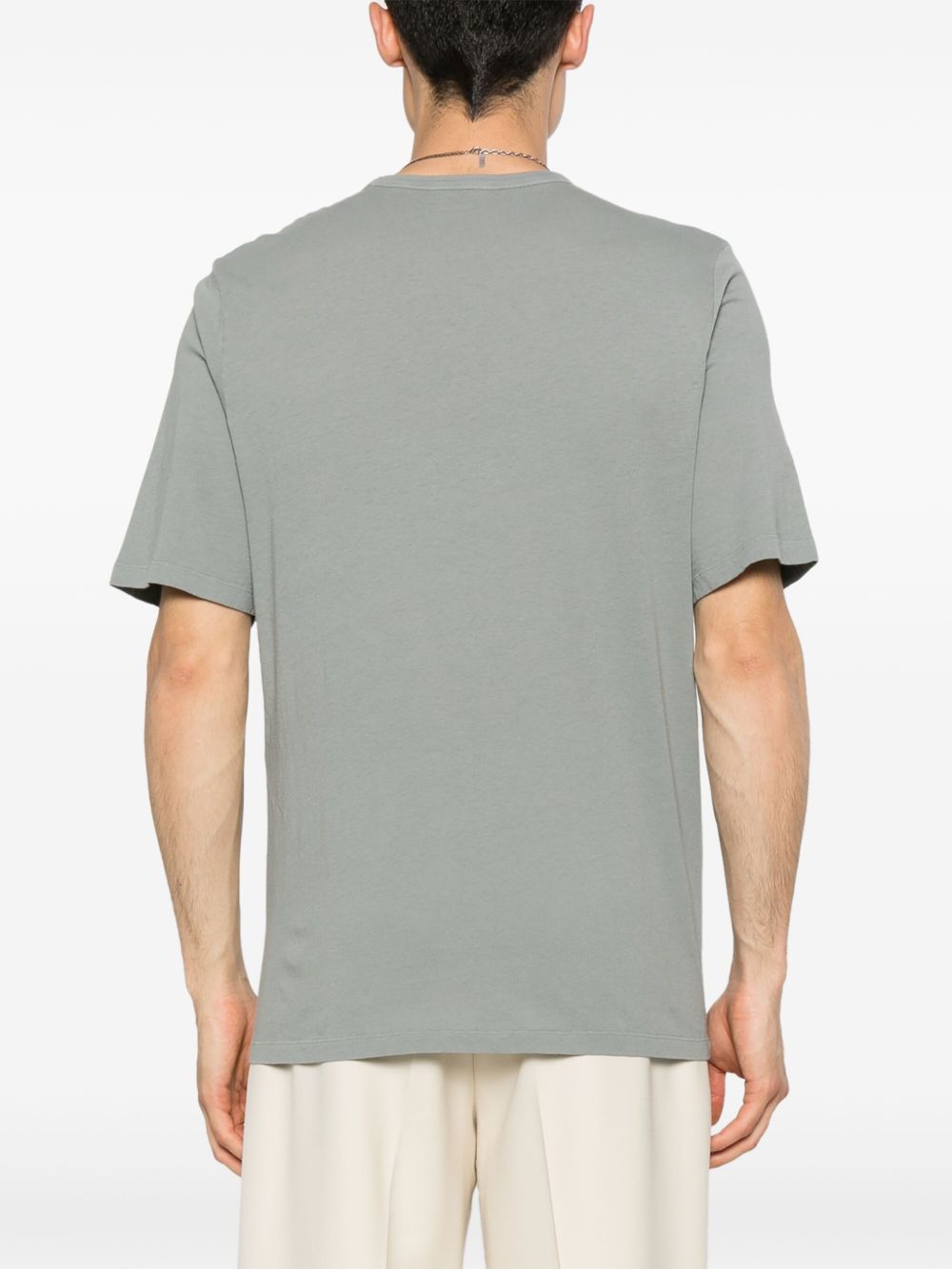 Saint セントローランロゴコットンTシャツ - Image 5