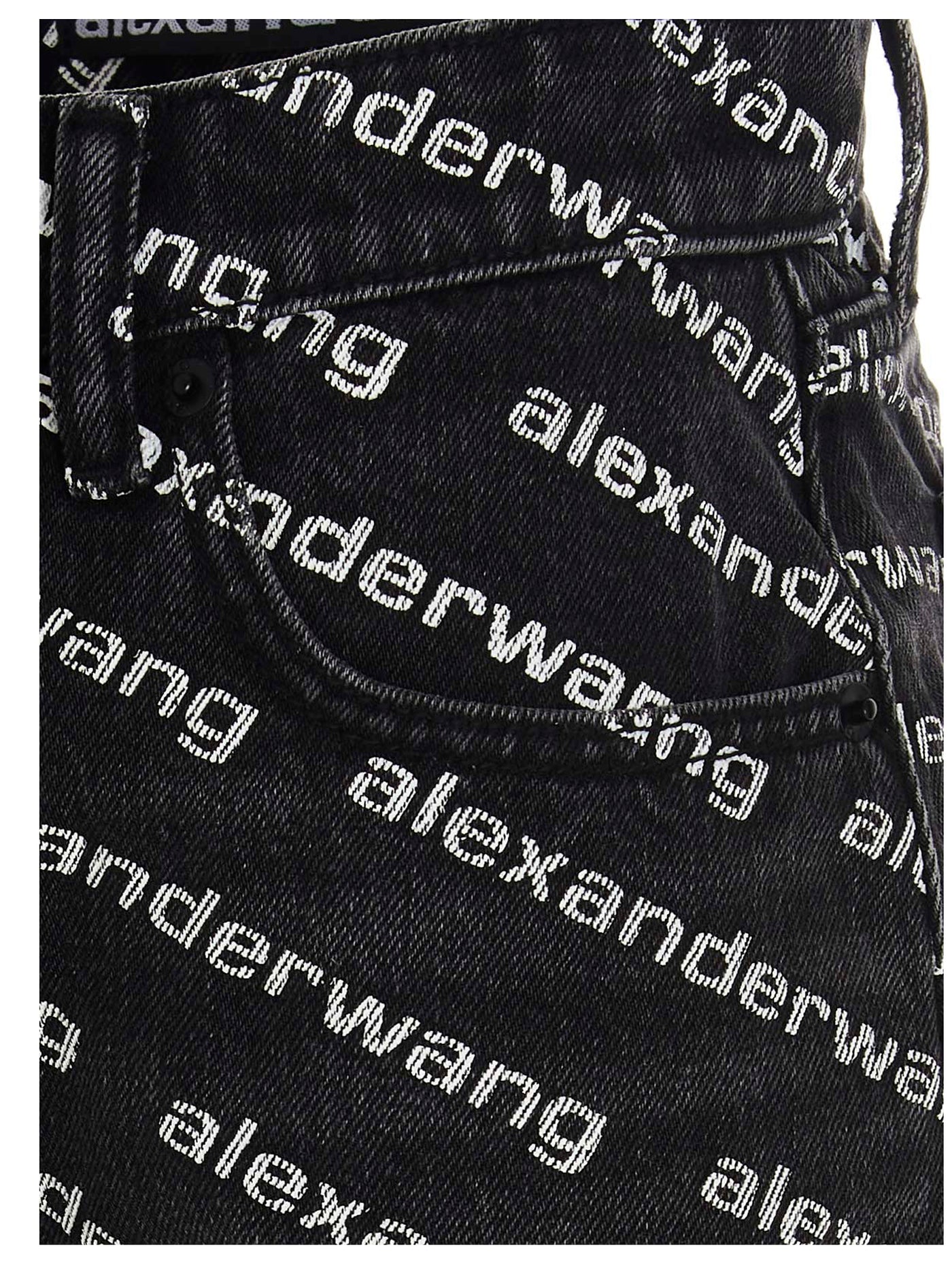 Denim X Alexander Wang デニムxアレクサンダーワン「バイト」ショートパンツ - Image 5