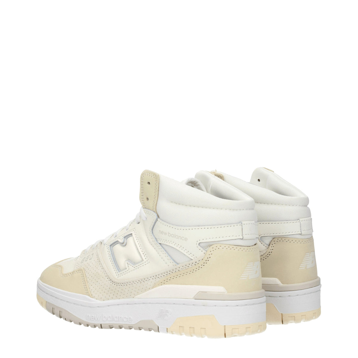 Designer Brand ニューバランススニーカー650メンズレザーホワイト/クルミ - Image 5