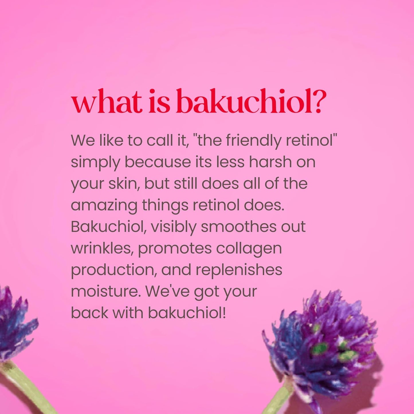 Burt's Bees - Suero facial alternativo al retinol, cuidado facial con ácido hialurónico, cuidado intensivo de la piel reafirmante, 1 onza