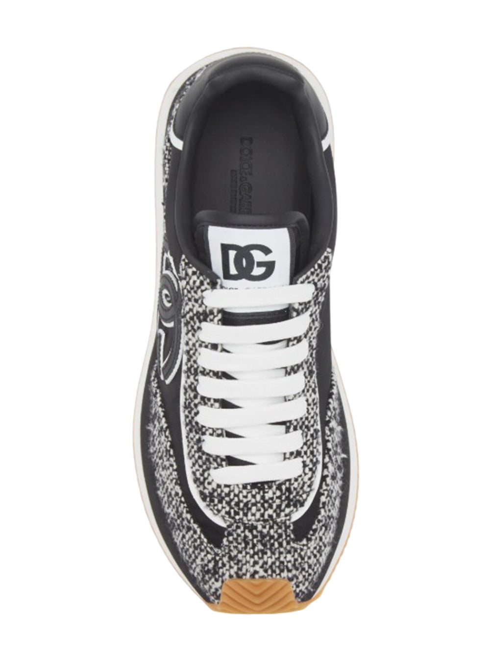 Dolce ドルチェ＆ガッバーナ ロートップ ウール ドット スニーカー - Image 5