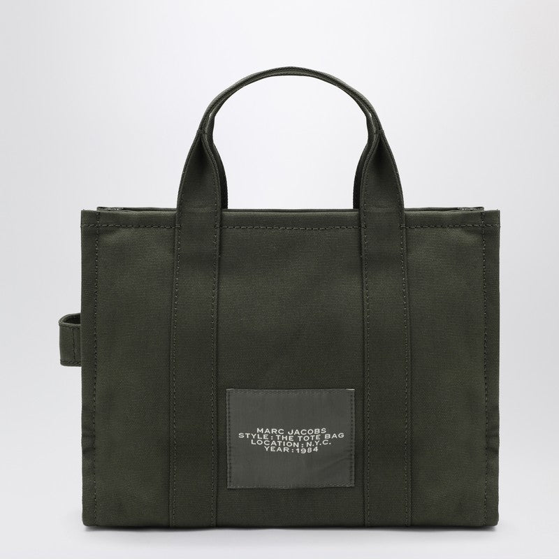 Marc マークジェイコブスミディアムフォレストグリーンキャンバストートバッグ - Image 5