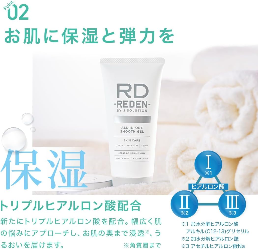 REDEN All-in-One Smooth Gel 3.5 oz (100 g)