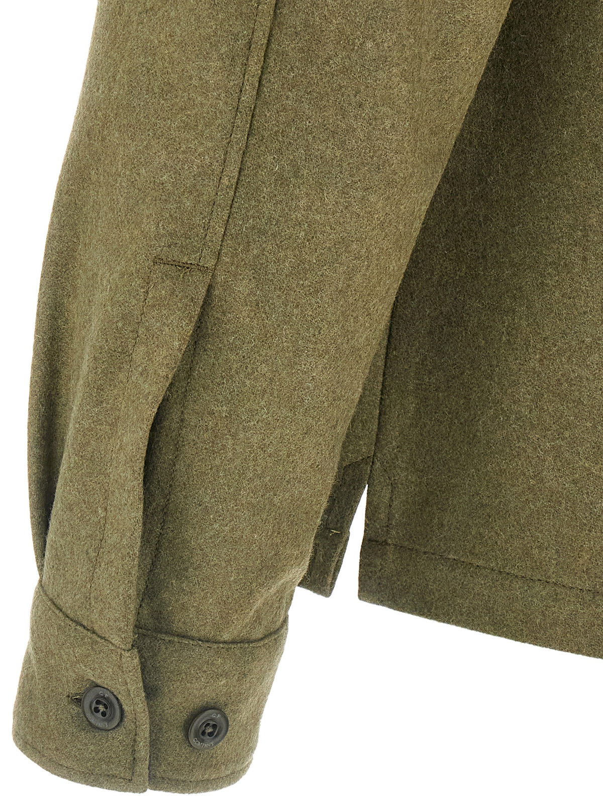 C C.P.会社のウールオーバーシャツ - Image 5