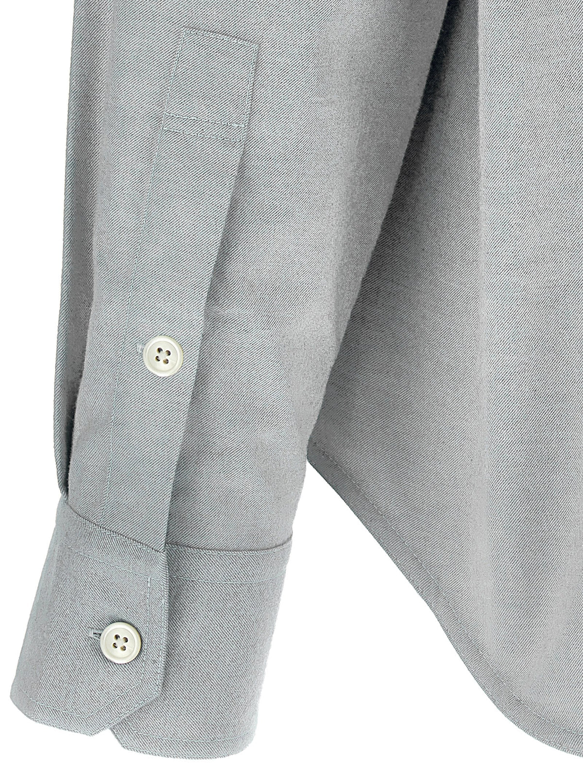 Thom Thom Browne '4 Bar'フランネルシャツ - Image 5