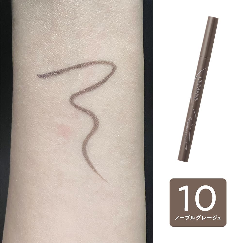 Cezanne Igenic Color Liner, 10 Noble Grige, 0.4 ml, Nuance Color, Extra Fine Point