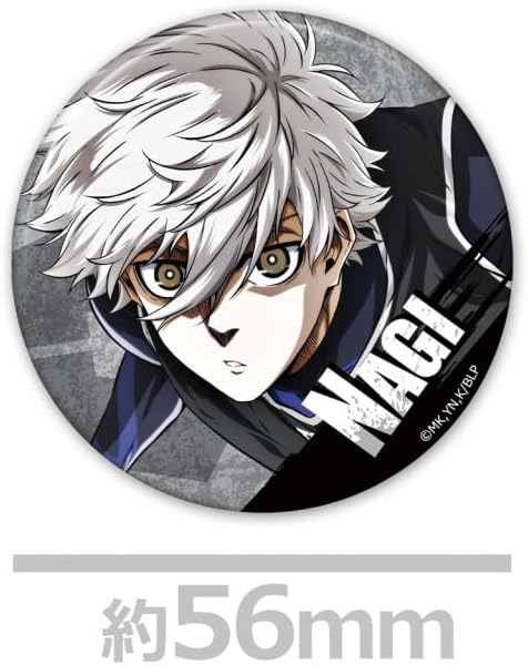 Blue Rock Anime Character Towel with Can Badge F [Seijiro Nagi]