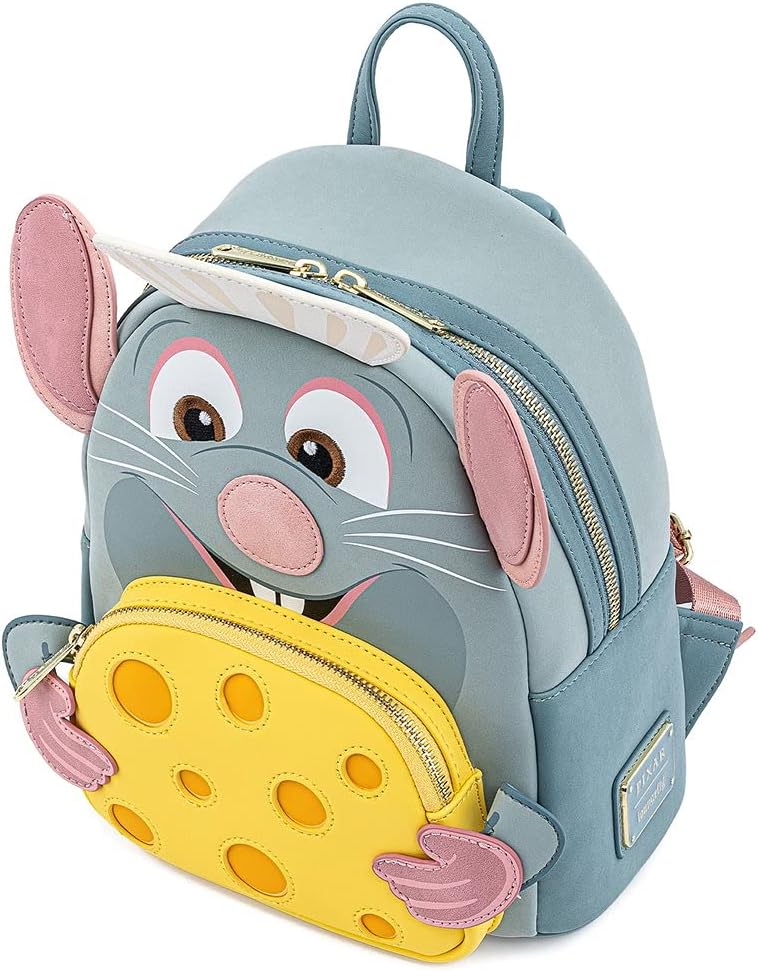 Loungefly Disney Pixar Ratatouille Chef Cosplay - Bolso de hombro con doble correa para mujer