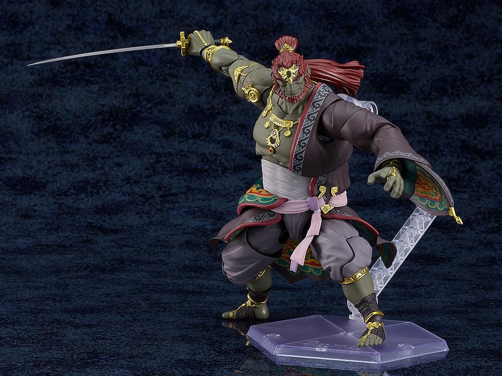figma The Legend of Zelda Tears of the Kingdom Ganondorov Tears of the Kingdom Ver. Non-scale, Plastic, Pre-painted Action Figure