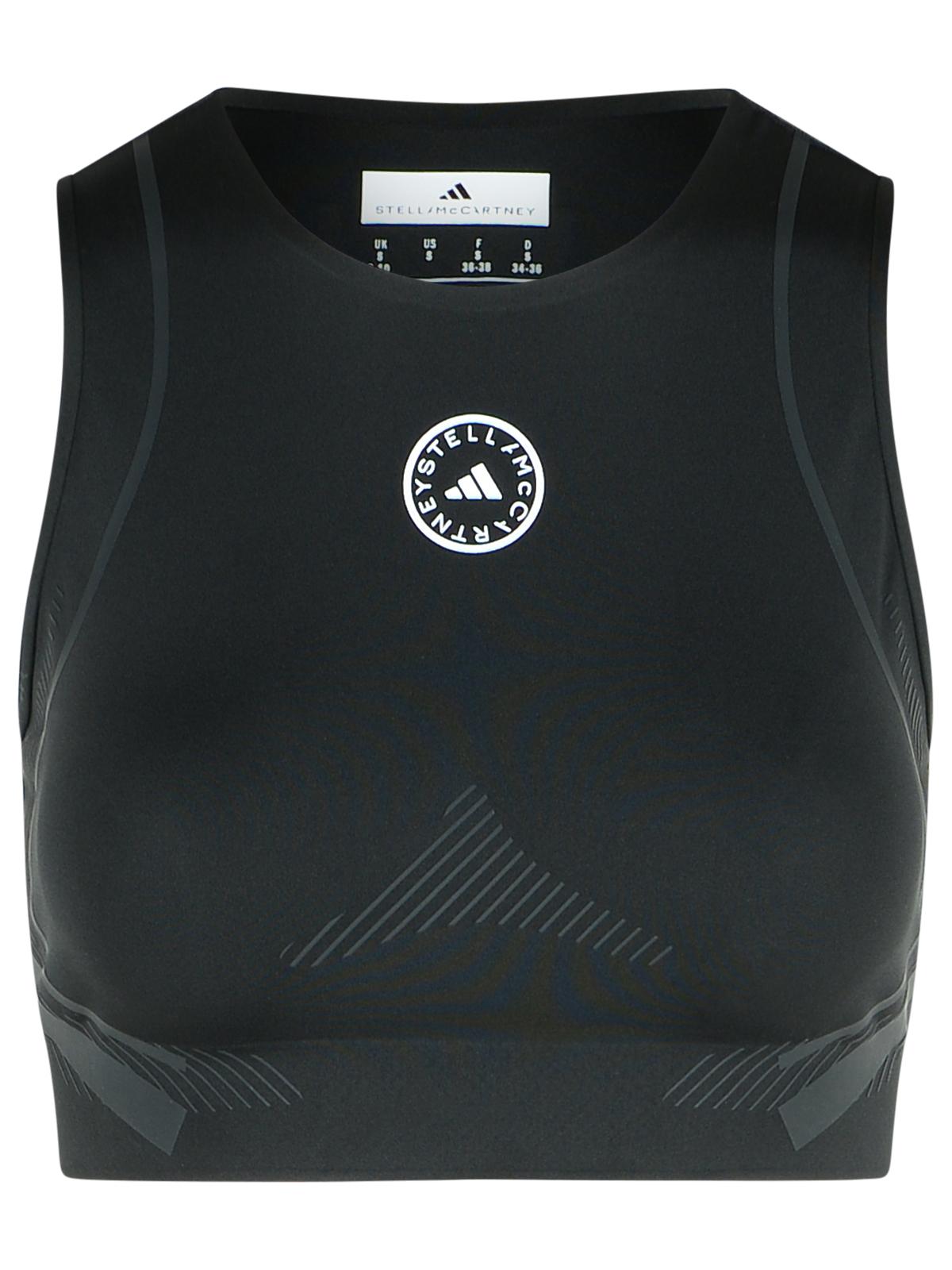 Stella Stella McCartney Black Polyester Blend Crop TopのAdidas - Image 5
