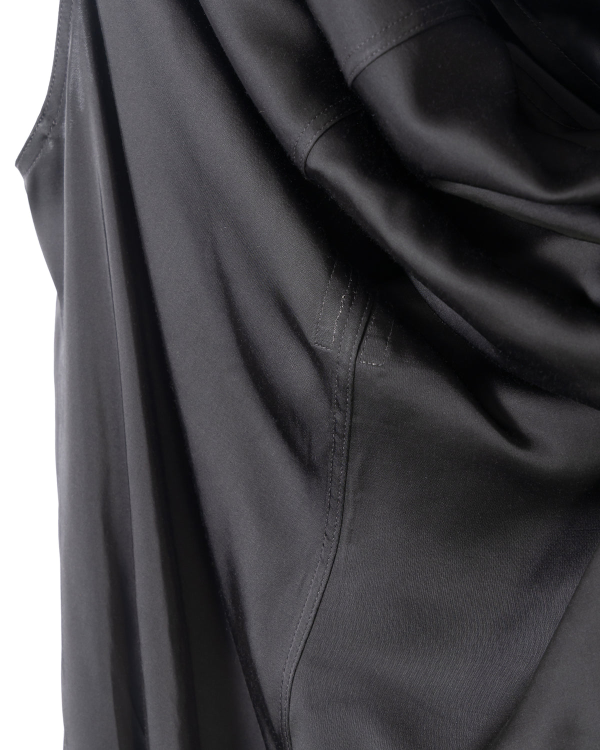 Rick リック・オーウェンズは黒いドレスを着ています - Image 5