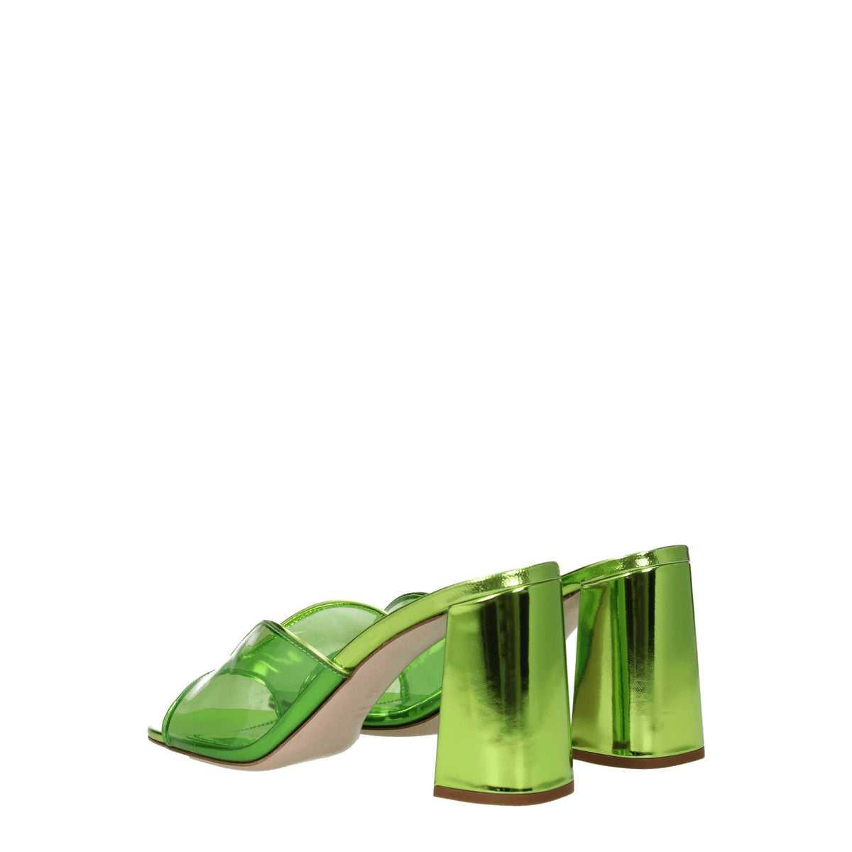 Miu Miu Miu Sandals Women Plexiglas Green - Image 5