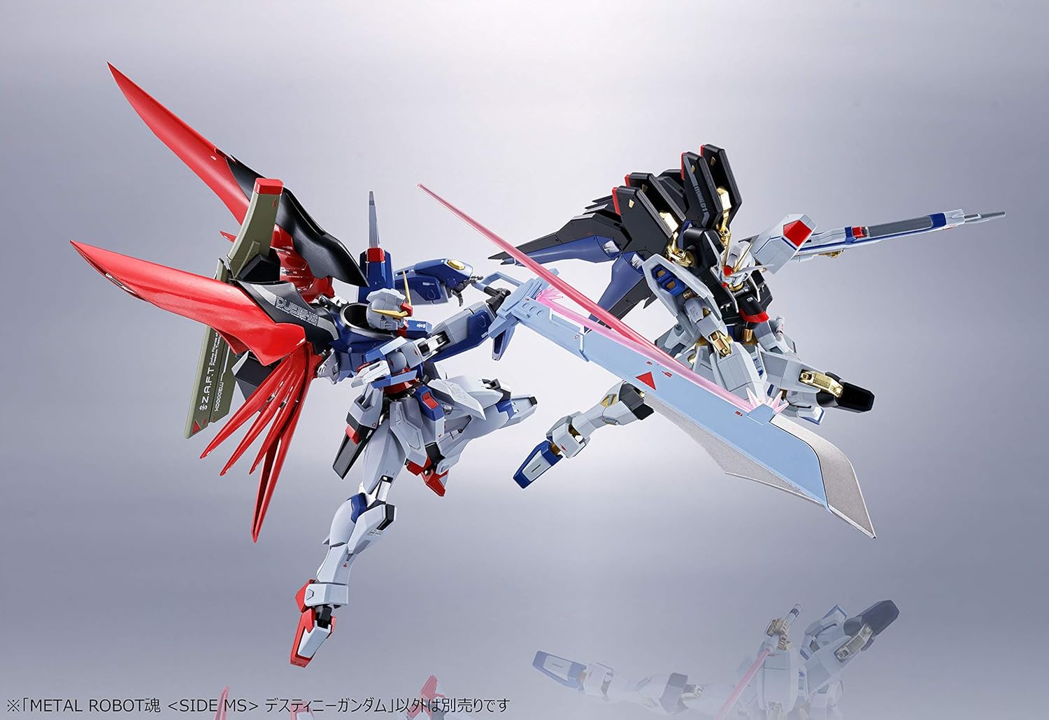 TAMASHII NATIONS METAL ROBOT魂 機動戦士ガンダムSEED DESTINY[SIDE MS] デスティニーガンダム 約140mm ABS&PVC&ダイキャスト製 塗装済み可動フィギュア