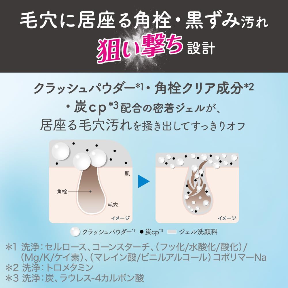 Suisai Beauty Clear Point Pore Polisher [Pore Care] [Square Plug Care] [Face Washing]