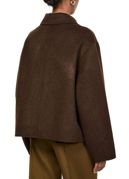 SOEUR Gyoda woolen cropped coat - Image 5