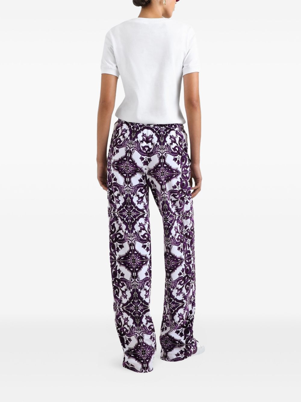 Dolce  Gabbana ドルチェ＆ガッバーナロゴコットンTシャツ - Image 5