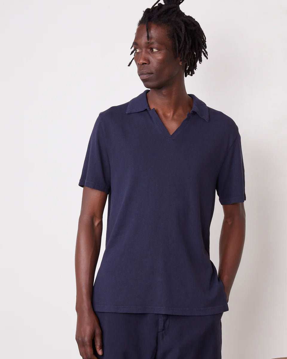 Off Officine Generale T Shirts And Polos Blue - Image 5