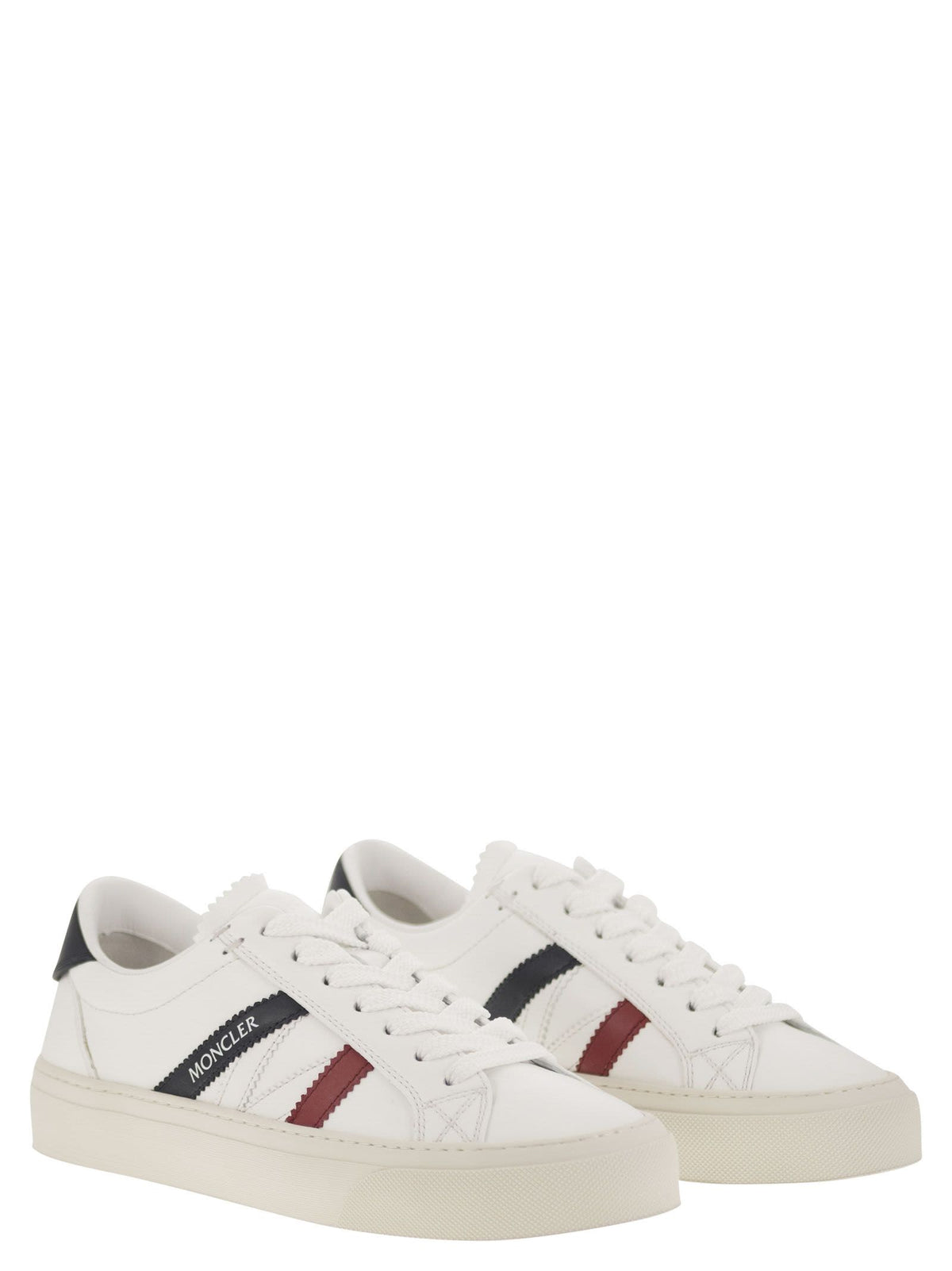 Moncler Moncler Monaco2レザートレーナー - Image 5