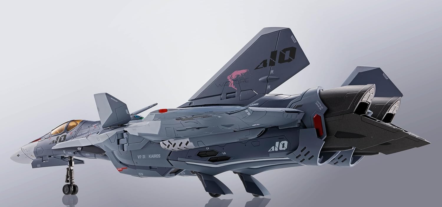 Tamashi Nations DX Chogokin Macross Delta VF-31A Kairos Macross Delta 10th Anniv. Approx. 10.2 inches (260 mm), ABS & Die-Cast & PVC Pre-Painted Action Figure